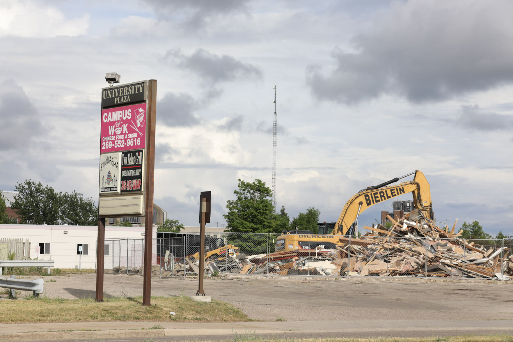Construction of Howard Strip Mall